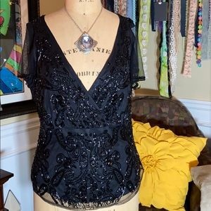 Lane Bryant, elegant top, 18